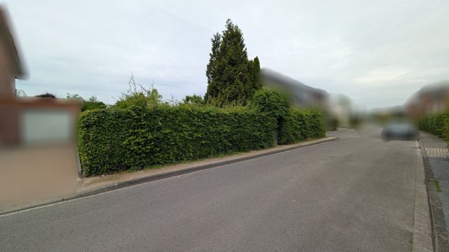 Seitenansicht – Baugrundstück in Beckum