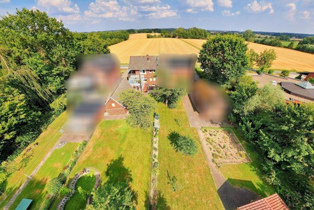 Rückansicht – Doppelhaushälfte in Beckum