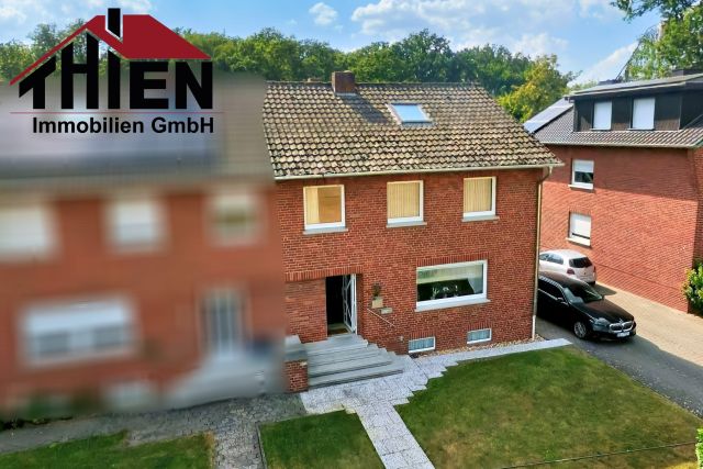Außenansicht vorne – Doppelhaushälfte in Beckum