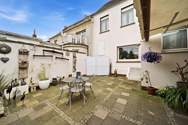 Terrasse – Einfamilienhaus in Beckum