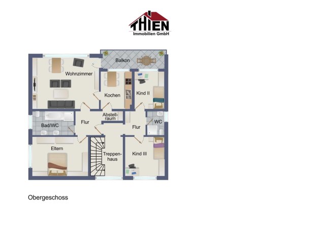 Grundriss Obergeschoss