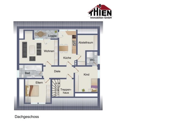 Grundriss Dachgeschoss