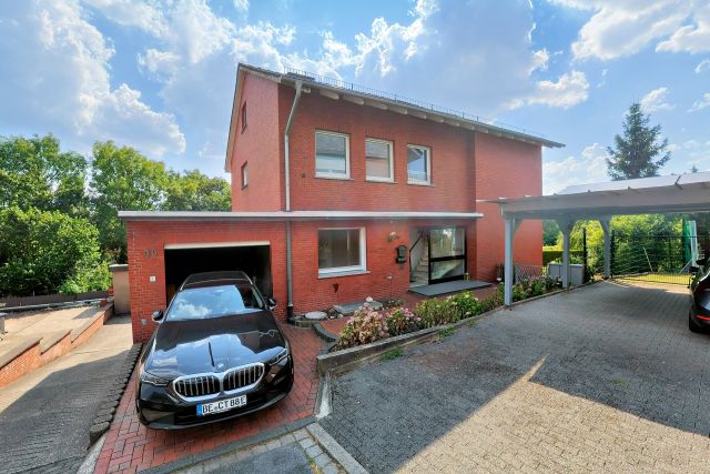 Frontansicht – Zweifamilienhaus in Beckum